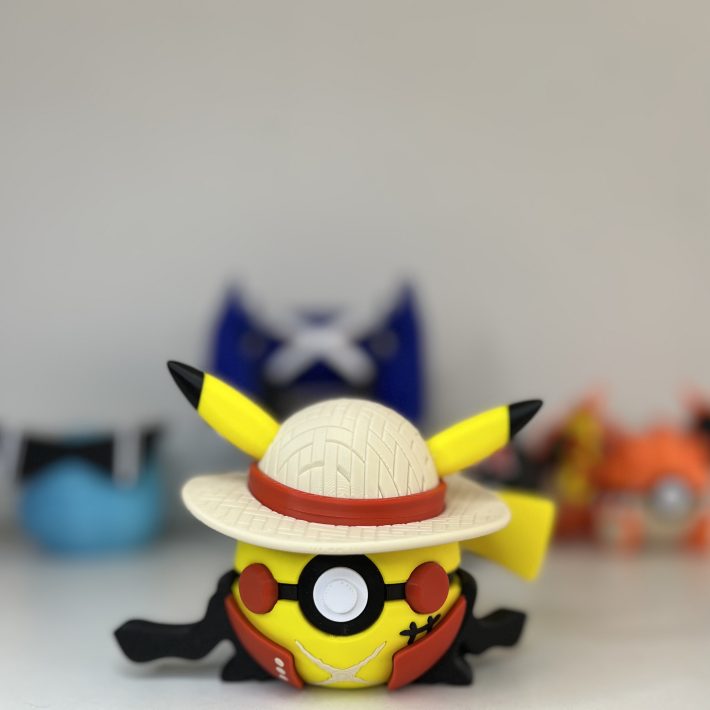 Pokéball Pikachu D. Luffy