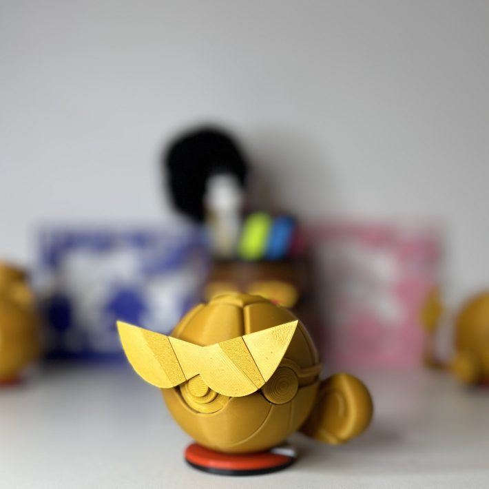 Pokébola Trofeo Squirtle (con lentes)