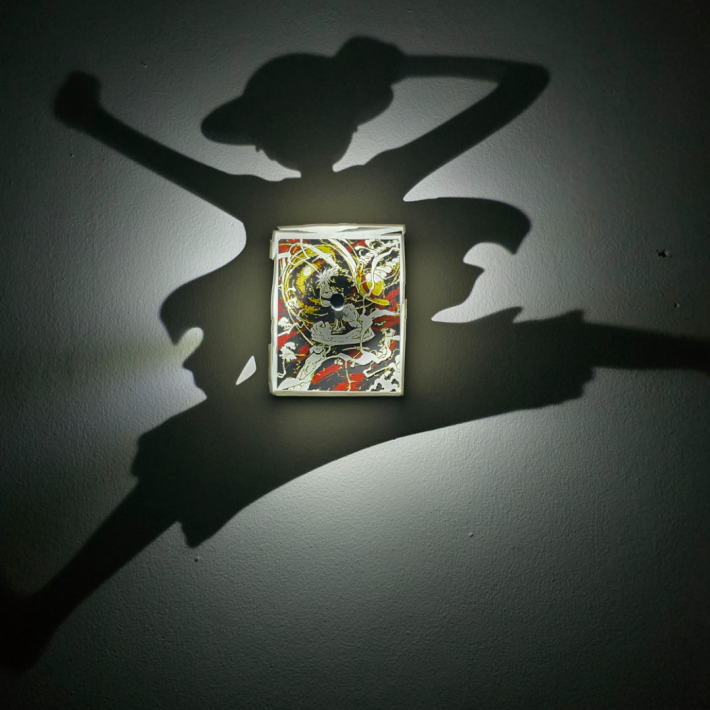 Lámpara Luffy Sombrero de Paja - Proyección de Sombra One Piece